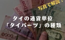 タイのお金の種類：間違いやすい紙幣のデザインと使う際の注意点