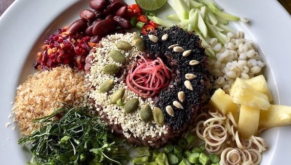 カオヤムの食材とレシピ　タイのヘルシーライスサラダ