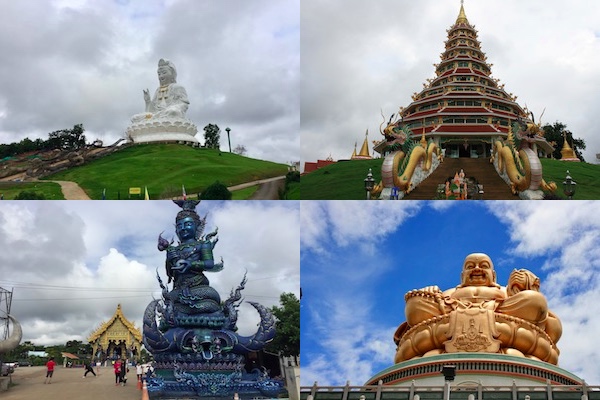 チェンライの外国人観光客にまだ知られていない個性的な寺院3選