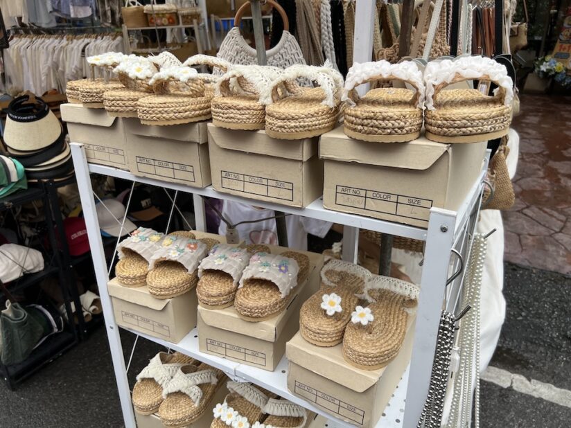 ヒヤシンス サンダル