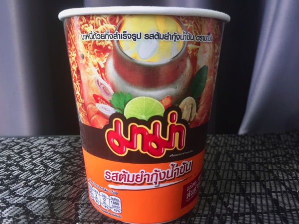 タイのカップ麺-SHRIMP CUP NOODLES