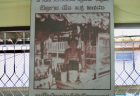 カオソーイ・ラムドゥアン1号店の店内に貼ってある1943年創業当時の写真