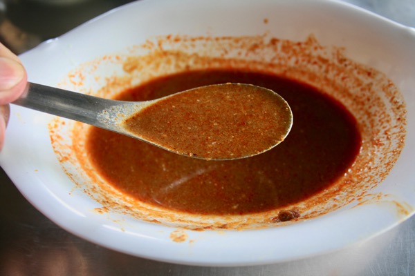 チェンマイカオソーイ・メーマニーのスープ