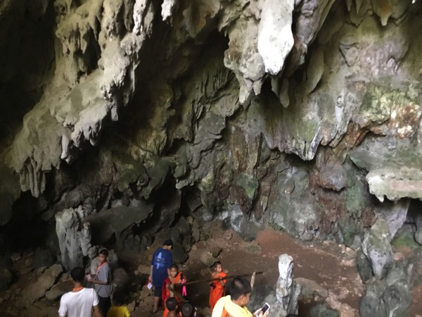 タムルアン洞窟の洞窟内部
