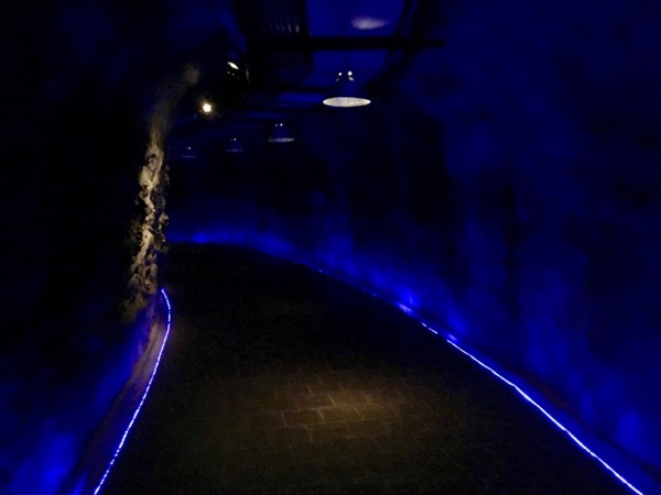 メーファールアン財団のアヘン博物館のトンネル