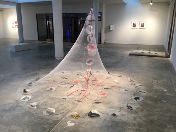 チェンマイ大学文化美術館のオブジェ