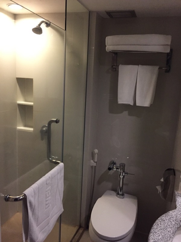 ウィアン イン ホテルのシャワールーム