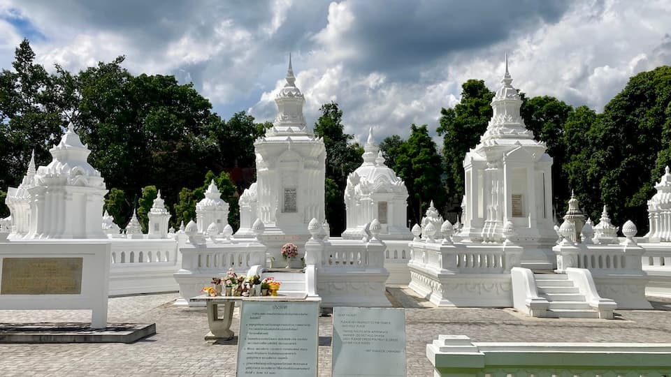 ワット・スワンドーク　チェンマイ歴代の王が眠る墓