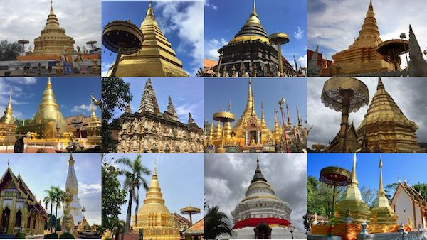 タイ十二支仏塔巡礼　タイの強力パワースポット巡り