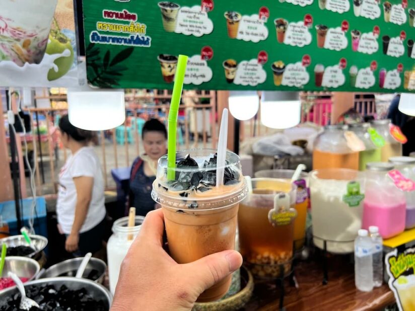 画像 サタデーマーケットのドリンク屋台(テイクアウトカップ)