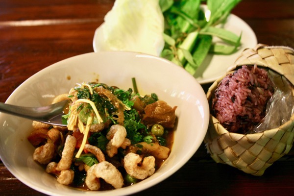 ローンカオラムのタイ北部料理