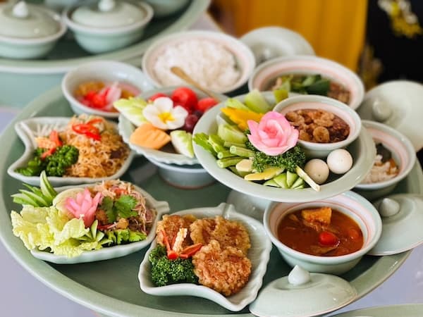 サーイユット・キッチンのコース料理（チェンマイ）