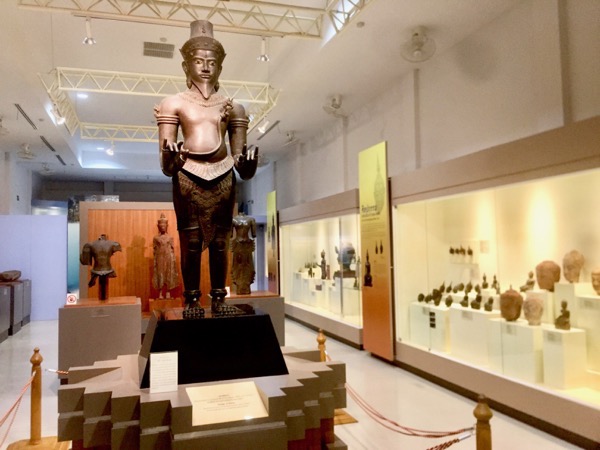カムペーンペット国立博物館に展示されているシヴァ神の像