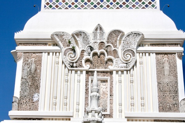 プラタート ター ウテーンのゴシック調の装飾