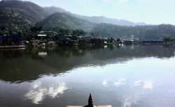 メーホンソンのバーンラックタイの街並み