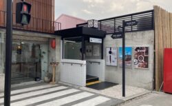 チェンマイのリトル東京の地下鉄のオブジェ