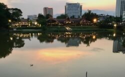 ピン川沿いの景色